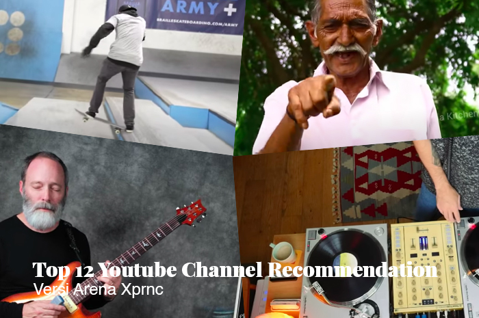 Top 12 Youtube Channel Recommendation
