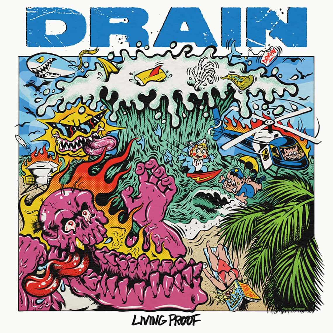 Review Album: Drain “Living Proof” (Epitaph Records)