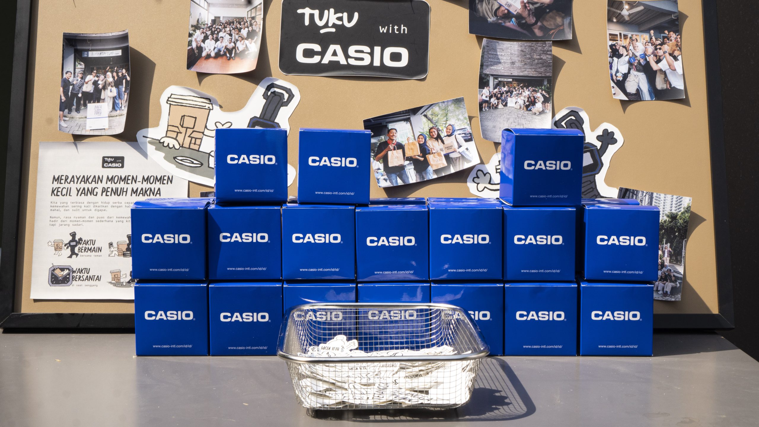 TUKU x CASIO Perluas Kolaborasi, Merayakan Kemewahan dari Momen Sederhana